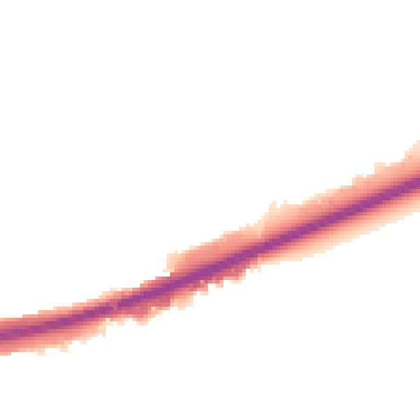 Night-time road noise heatmap for NE7 7FP
