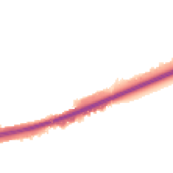 Night-time road noise heatmap for NE7 7FR