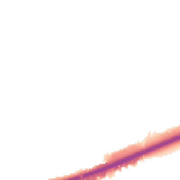 Night-time road noise heatmap for NE7 7GQ