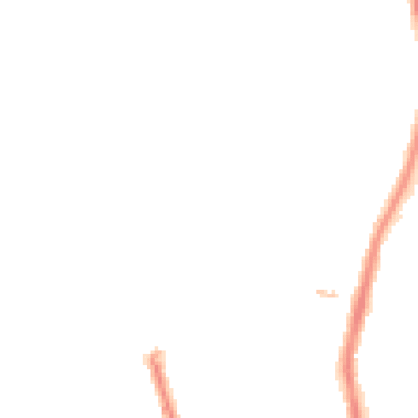 Night-time road noise heatmap for NE7 7QD