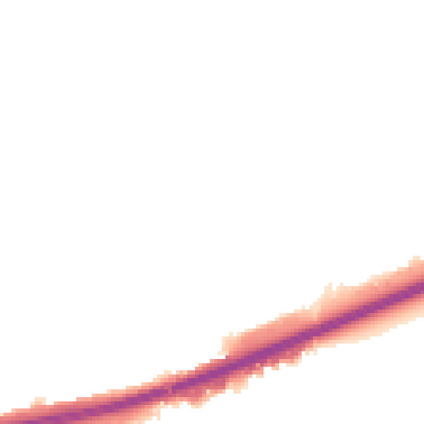 Night-time road noise heatmap for NE7 7RF
