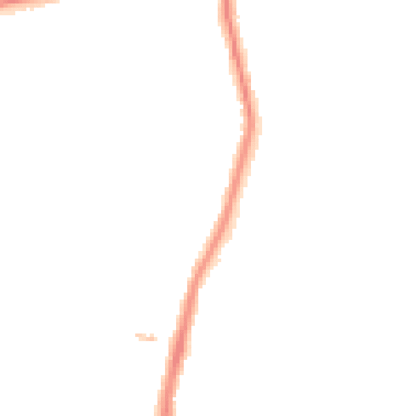 Night-time road noise heatmap for NE7 7SS