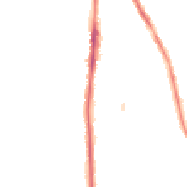Night-time road noise heatmap for NE9 5AD