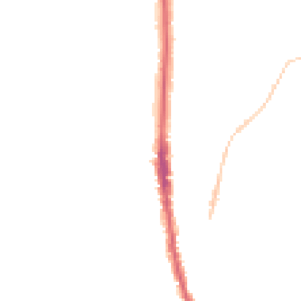 Night-time road noise heatmap for NE9 5AQ