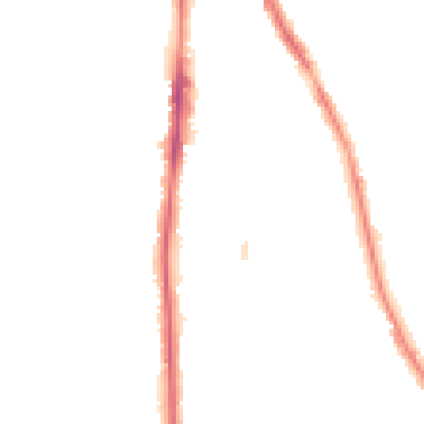 Night-time road noise heatmap for NE9 5BD