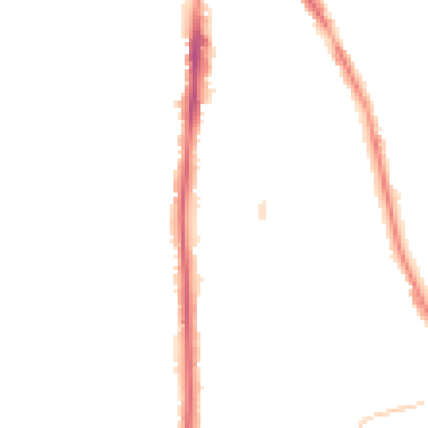 Night-time road noise heatmap for NE9 5BH