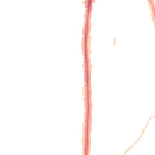 Night-time road noise heatmap for NE9 5BL