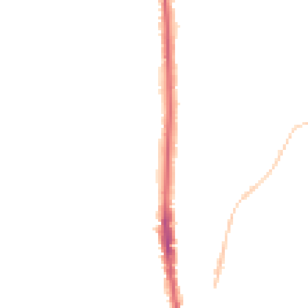 Night-time road noise heatmap for NE9 5BQ