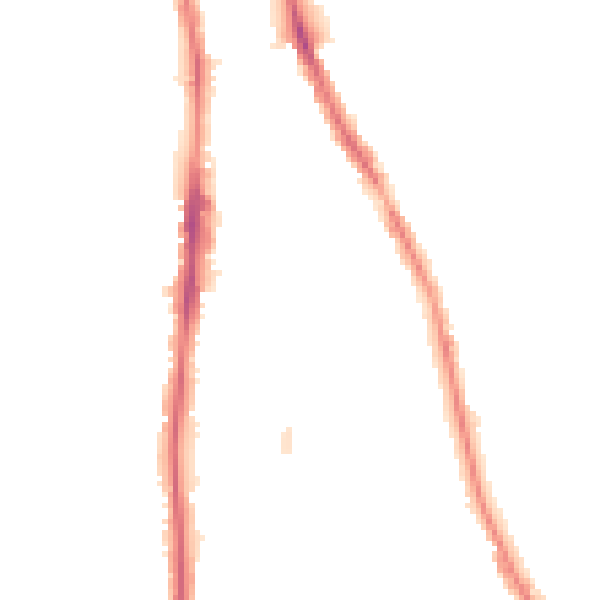 Night-time road noise heatmap for NE9 5BX