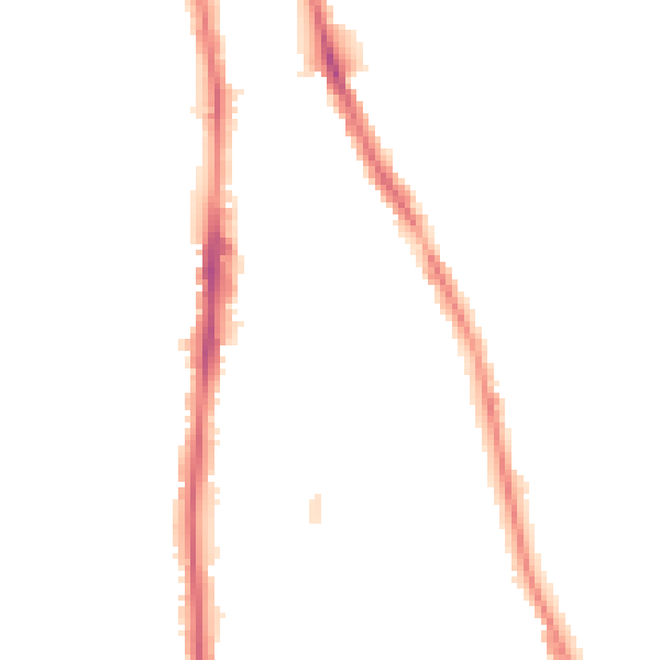 Night-time road noise heatmap for NE9 5BY