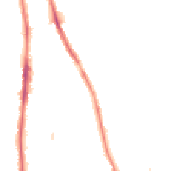 Night-time road noise heatmap for NE9 5DQ
