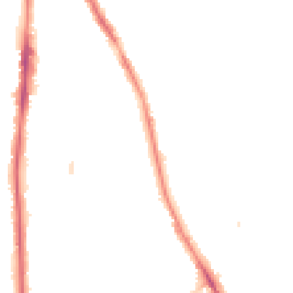 Night-time road noise heatmap for NE9 5DR