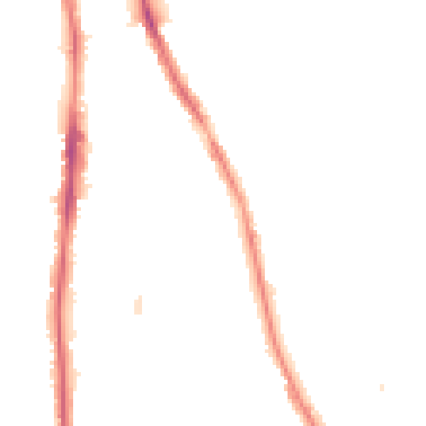 Night-time road noise heatmap for NE9 5EB