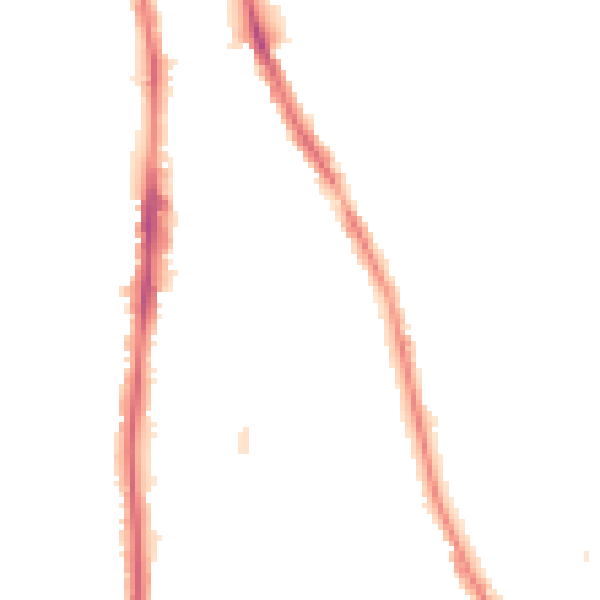 Night-time road noise heatmap for NE9 5ED