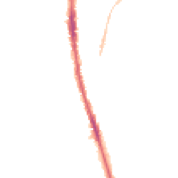 Night-time road noise heatmap for NE9 5JH