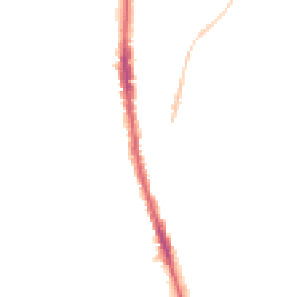 Night-time road noise heatmap for NE9 5JJ