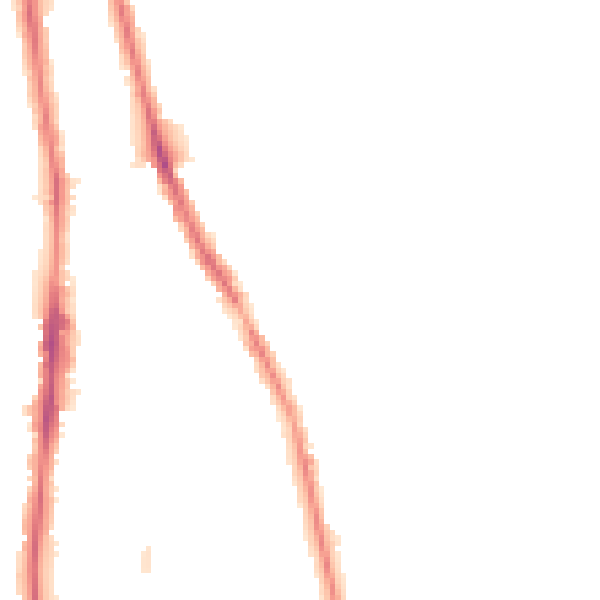 Night-time road noise heatmap for NE9 5LQ