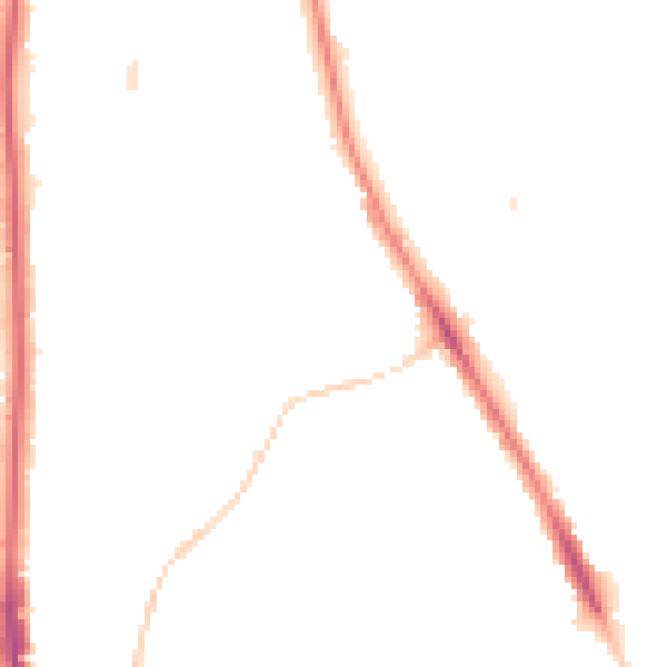 Night-time road noise heatmap for NE9 5UP