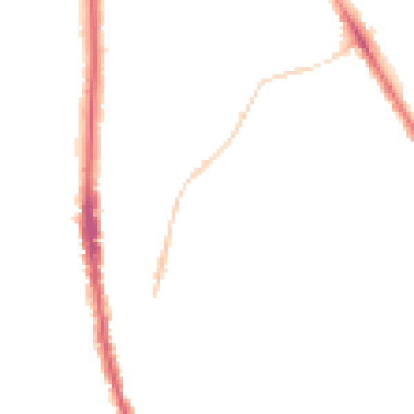 Night-time road noise heatmap for NE9 5XR