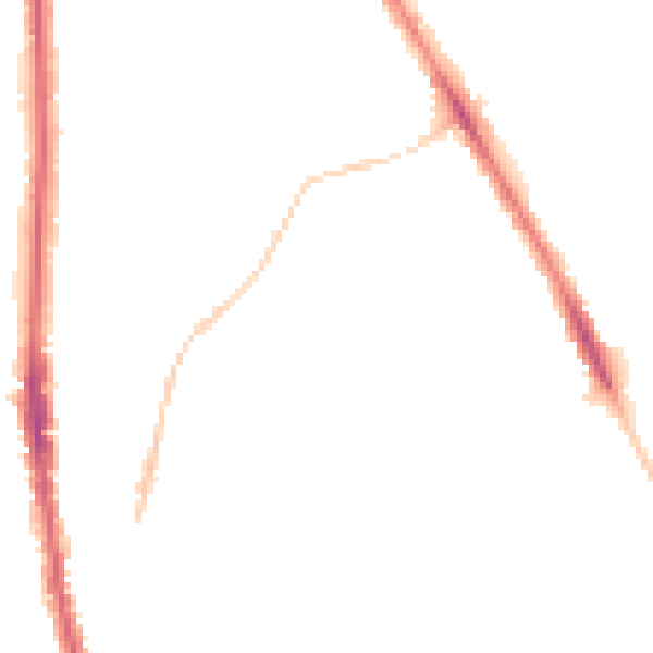 Night-time road noise heatmap for NE9 5YE