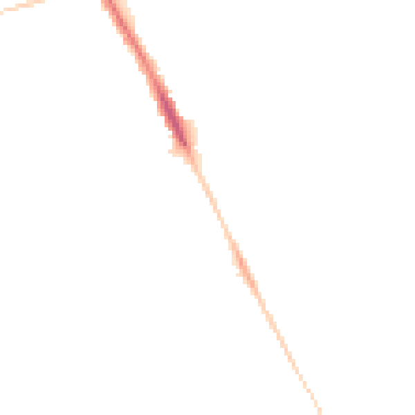 Night-time road noise heatmap for NE9 6AS