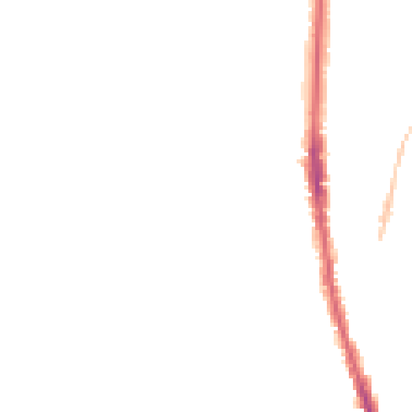 Night-time road noise heatmap for NE9 6DJ