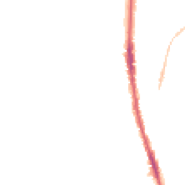 Night-time road noise heatmap for NE9 6HJ