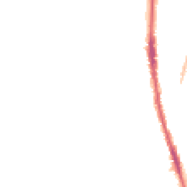 Night-time road noise heatmap for NE9 6QH