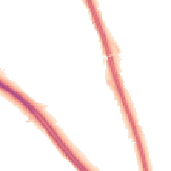 Night-time road noise heatmap for NE9 6SG