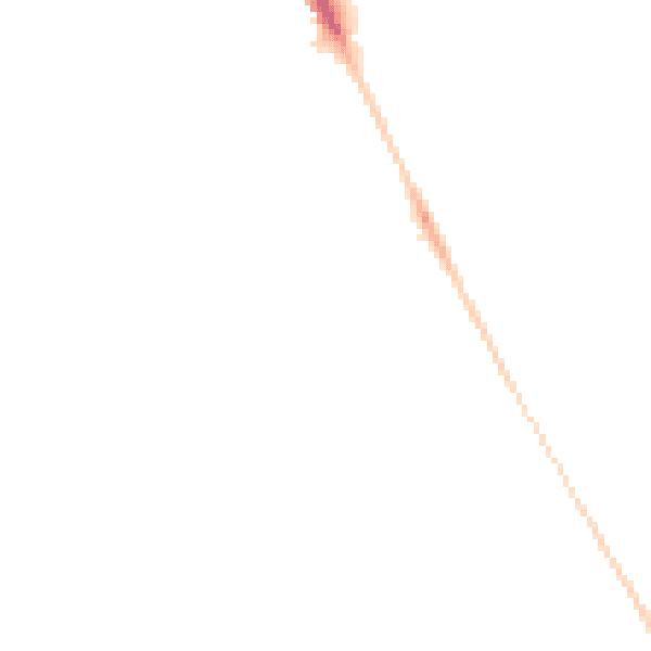 Night-time road noise heatmap for NE9 6YX