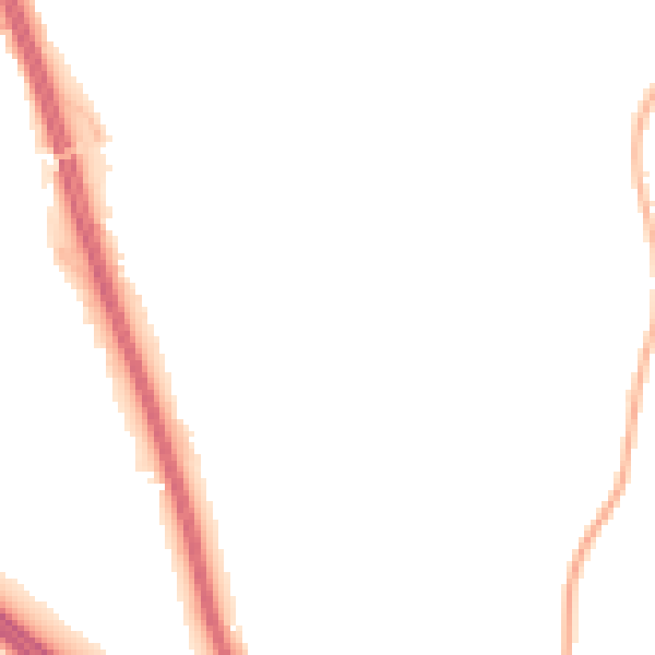 Night-time road noise heatmap for NE9 7ED