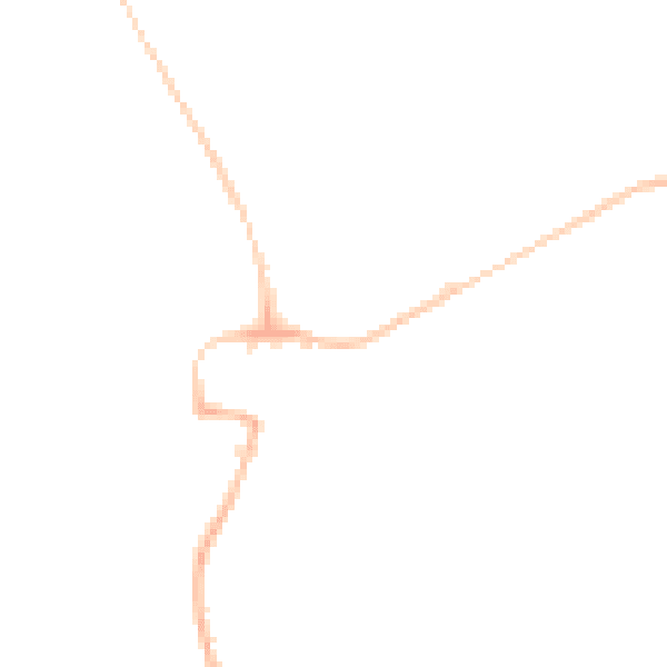 Night-time road noise heatmap for NE9 7JN