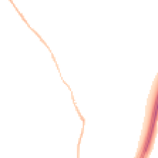 Night-time road noise heatmap for NE9 7PR