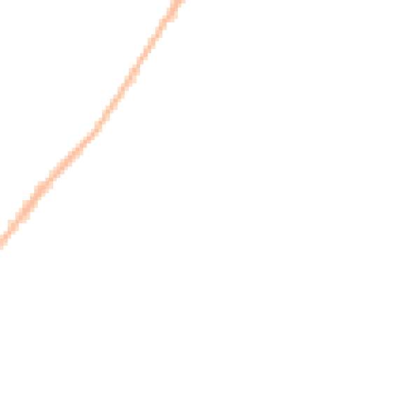 Night-time road noise heatmap for NG10 1AB