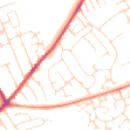 Daytime road noise heatmap for NG10 1AG