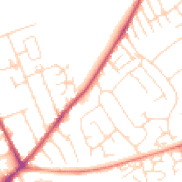 Daytime road noise heatmap for NG10 1AS