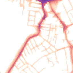 Daytime road noise heatmap for NG10 1BG