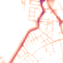 Daytime road noise heatmap for NG10 1BH