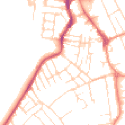 Daytime road noise heatmap for NG10 1BJ