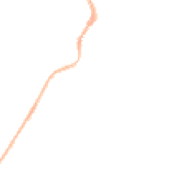 Night-time road noise heatmap for NG10 1BN