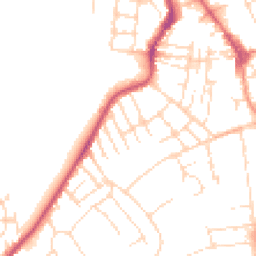 Daytime road noise heatmap for NG10 1BP