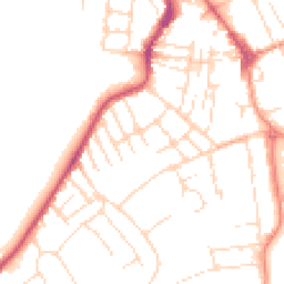 Daytime road noise heatmap for NG10 1BQ