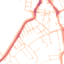 Daytime road noise heatmap for NG10 1BT