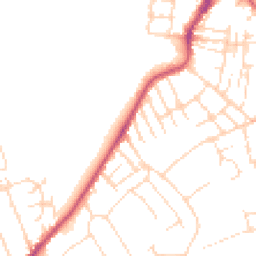 Daytime road noise heatmap for NG10 1DA