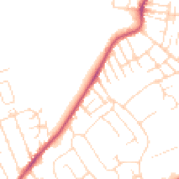 Daytime road noise heatmap for NG10 1DH
