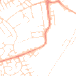Daytime road noise heatmap for NG10 1FZ