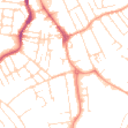 Daytime road noise heatmap for NG10 1HB