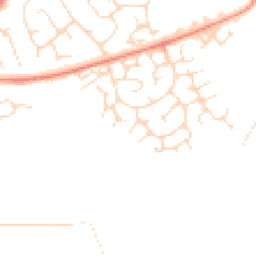Daytime road noise heatmap for NG10 1PQ