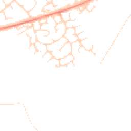 Daytime road noise heatmap for NG10 1PT