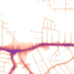 Daytime road noise heatmap for NG10 2AX